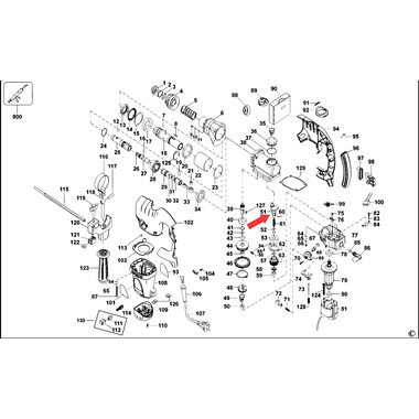 Кривошип для перфоратора Black&Decker KD1001K 597444-00