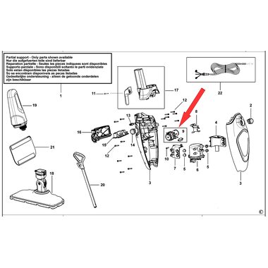 Насос для паровой швабры Black&Decker FSM1605 90620369