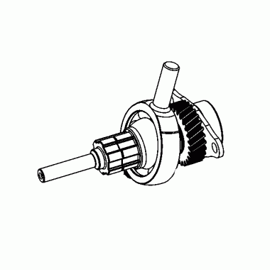 Вал внутренний в сборе для перфоратора DeWalt D25033 N418019