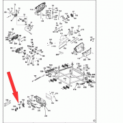 Выключатель для циркулярного станка DeWalt DWE7492